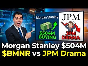 Morgan Stanley Buys More $BMNR: Why They Are Betting 5x More Than JPMorgan - 10% of BMNR’s Float