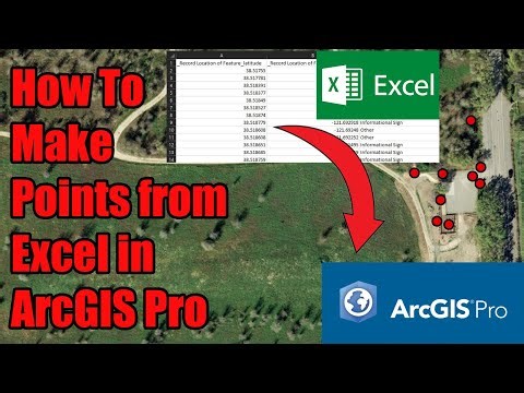 How to Convert Excel and CSV Data to Points In ArcGIS Pro