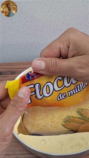 CORN CAKE WITH CORN MEAL FLAKES