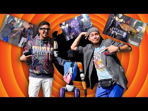 G1 Learns Cartoon Magic! 🎩🤖 (ft. Koo-Koo the Cartoon Magician)