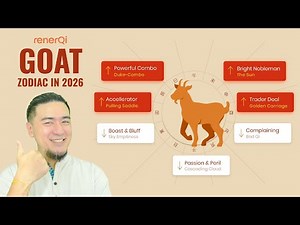 2026 Chinese Zodiac GOAT : Your Comeback Year