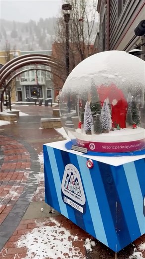 Historic Park City on Instagram: "It’s snow globe season! ❄️ Stroll Main Street now through Jan 3 and step into seven life-sized globes designed by local artists. Each one hides a silver snowflake — can you spot them all? The Snow Globe Stroll Map’s in the bio!"