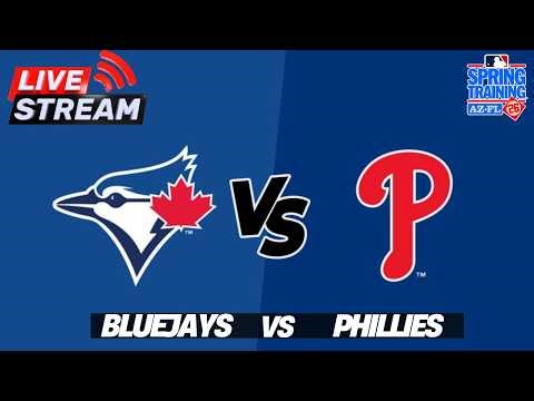 ⚾ MLB LIVE! Philadelphia Phillies vs Toronto Blue Jays Spring Training February 21, 2026 Full Game