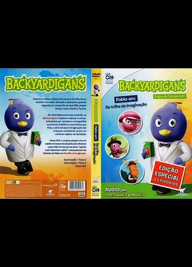 DVD Backyardigans 6 em 1 (2012)
