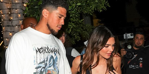 Kendall Jenner and Devin Booker Go Out to Dinner In West Hollywood