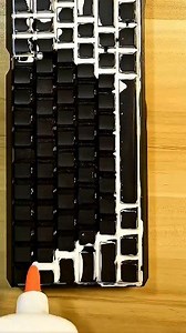 34K views · 1K reactions | Glue vs Keyboard Dirt – Instant Clean Hack! 識 #fypシ #fyp #comedy #viral #funnyreels #fy #instagram #funny #viralvideo #foryou | MrAly | Facebook