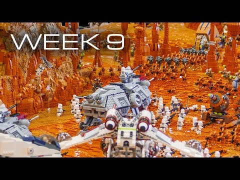 Building Geonosis in LEGO - Week 9: Collaboration