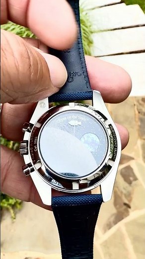 This Omega Speedmaster Has One of the Coolest Casebacks Ever