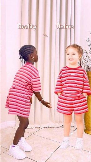 Streetwear Try-On, is Reality the same as Online? 👟✨ #kidsfashion