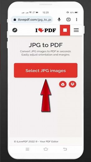 No App! How to Convert Photos to PDF on Your Phone #Shorts