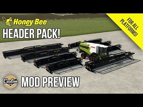 The Most Detailed Header Pack Ever! - Custom Modding's Honey Bee Headers