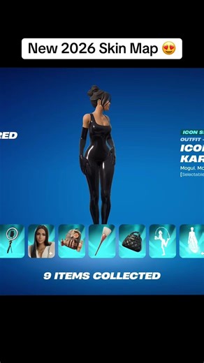 New 2026 Skin Map in Fortnite 🤯❤️ #fortnite #fortniteskins #bestmap #skinmap