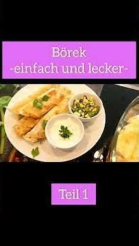 Börek selber machen-sigara böregi-schnell und einfach-vegetarisch-Schafskäse im Teigmantel #food