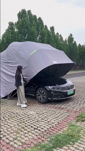 Product Link in Bio ( # 2472 ) ▶️Portable Outdoor Foldable Car Garage Tent⁠