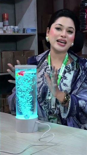 Bubble Fish Lamp – USB Color Changing LED Aquarium