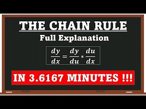 Learn Chain Rule Differentiation Under 3.6167 Minutes!