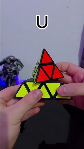 Notación básica del Pyraminx en 30 segundos #rubikscube #pyraminx #speedcubing #cubing