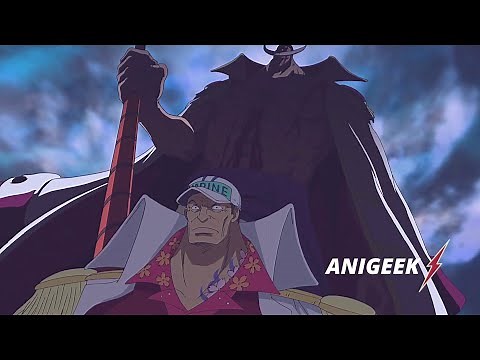 Anigeek Fights: Whitebeard vs Akainu. One Piece