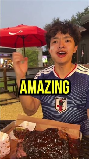 Japan Fan Tries Texas Barbecue Brisket