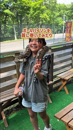 夏休み限定！移動動物園開催！#軽井沢おもちゃ王国 #ホテルグリーンプラザ軽井沢 #軽井沢旅行 #旅行 #観光