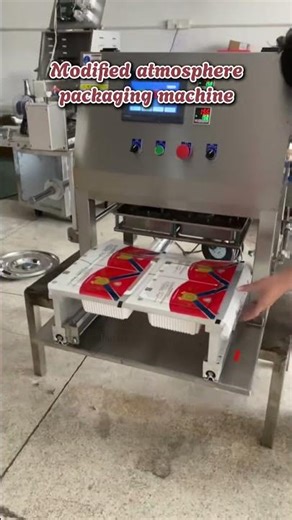 Modified atmosphere fresh-keeping packaging machine #packagingmachine #machine