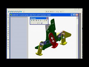 exercice 5 symetrie et assemblage Solidworks