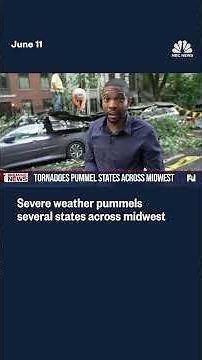 Severe weather pummels several states across midwest