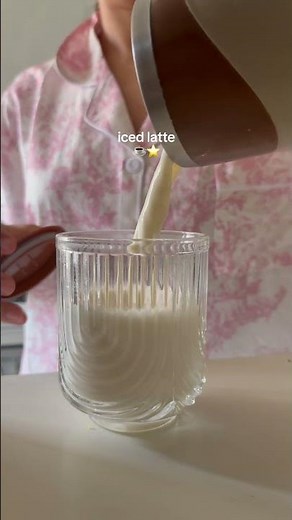Iced Latte ASMR ☕✨ Calm Coffee Sounds & Aesthetic Morning Routine #asmr #coffee