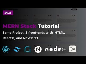 7. NextJs 13 MERN stack Tutorial | | Build and Deploy a Responsive Full-stack MERN Application.....
