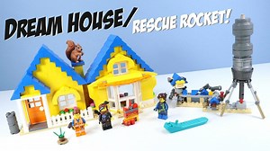 The Lego Movie 2 Emmet's Dream House/rescue Rocket! Set Build Review 70831