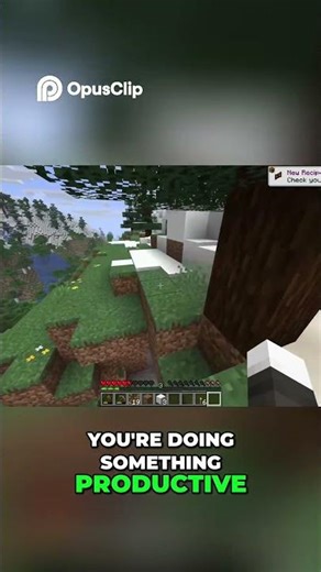 What does "productive" mean? #minecraft #deep #yapping