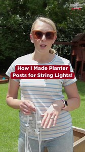 20K views · 508 reactions | Ready to create something special? Let’s go!  Check comments for the full how-to. . #sponsored #diy #concrete #planterposts #outdoorliving #lighting #wow #reels #reelsfb | Today's Homeowner | Facebook
