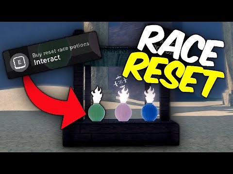 How to RESET Your RACE in Project Mugetsu