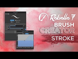 Rebelle 7 Brush Creator: Stroke Properties