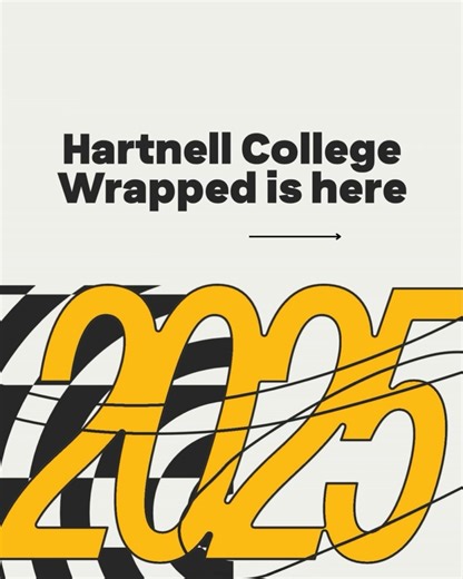 Hartnell College on Instagram: "Your 2025 Hartnell Wrapped is here! 👀 #2025Wrapped #SpotifyWrapped #HartnellCollege"