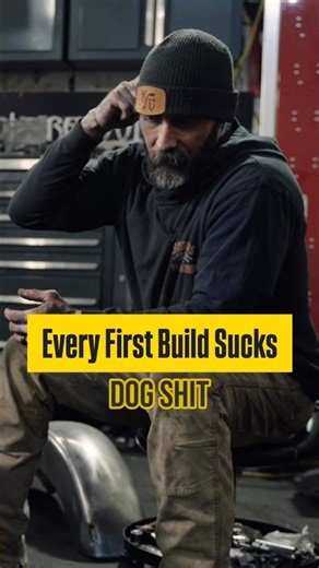 The first build is gonna suck. But you gotta learn somehow. So go make some dog shit