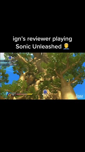 IGN's Reviewer Playing Sonic Unleashed
