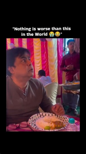 COME | LEARN | GROW.📈📈 on Instagram: "The video humorously depicts the struggle of a man at a social gathering who is trying to enjoy a modest portion of rice, only to be overwhelmed by a server aggressively pouring an excessive amount of dal (lentil soup) onto his plate. While the video doesn’t contain actual astrophysics, we can metaphorically equate the liquid dynamics to the hydrostatic equilibrium seen in stellar bodies, where the outward thermal pressure of the man's patience is clearly 