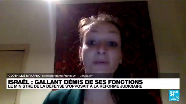 Le ministre israélien de la Défense Yoav Gallant démis de ses fonctions