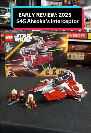 Ahsoka's Jedi Interceptor LEGO Set Review 75401