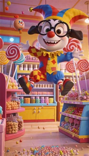 Cute Dog Fun in Candy Shop 🍭🐶 | Funny Cartoon | Joko Jester