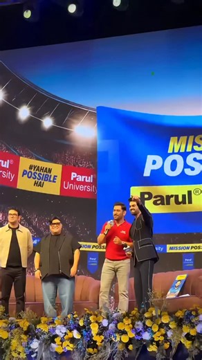 Parul University with MS Dhoni 🔥😎 @mahi7781 @paruluniversity . . . . . #msdhoni #msd #trendingnow #trend #trending #paruluniversity #msd #dhoniforever #university #thala #amankumarverma_07 #thalaforareason #captaincool #mahendrasinghdhoni #dhonidhoni #trends #themanthemyththelegend | Amankumar Verma