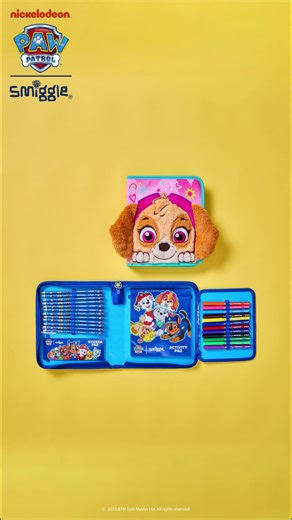 Get creative with the PAW Patrol pups!  Our Zip It Stationery Gift Pack is filled with coloured markers, pencils and stickers to let your Smigglers imagination run wild! Plus, keep everything packed up and ready to head out on rescue adventures with the plush pencil case! | Smiggle | Facebook