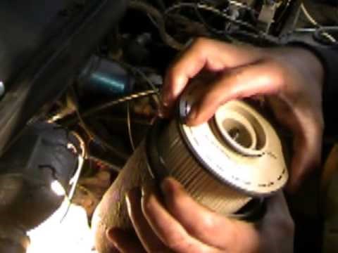 How to change a fuel filter on your 24 valve 5.9 cummins