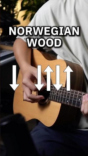 Basic Strumming - Norwegian Wood (The Beatles) #Haketu #guitar #tutorial