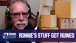Ronnie’s belongings finally got to Las Vegas … but a lot of it arrived damaged. | The Howard Stern Show