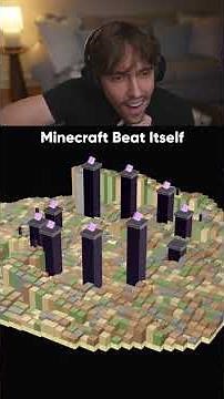 minecraft beats itself