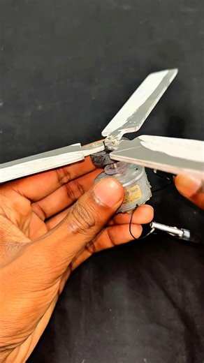 DIY ceiling fan | Dc motor #dcmotor #schoolproject #diy #youtubeshorts