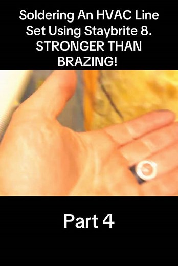 Soldering An HVAC Line Set Using Staybrite 8. STRONGER THAN BRAZING! _ Part 4 #HVAC #HeatingAndAir #HVACGiveaway #Charity #HVACTrainingVideos #HVACGuy #HVACRVideos #HVACTechnician #HVACSchool #HVACTools #HVACTroubleshooting #HVACInstallation #Free #Widow #NoCharge #Veteran #Old #HVACBasics #HeatingAndAirConditioning #HeatingAndAirConditioningRepair #HeatingAndAirConditioningSystems #HeatingAndAirConditioningInstallation #HVACReplacement #Blueridge