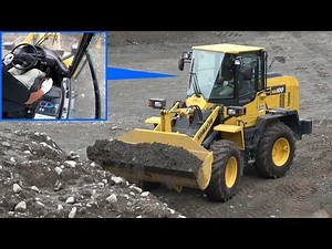 Komatsu medium-sized wheel loader WA100 #wheelloader